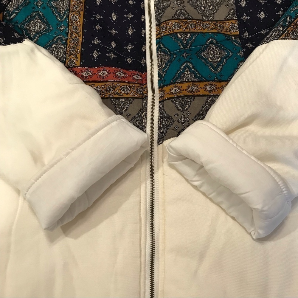 Polagram Quilted Patchwork Design Jacket - image 4